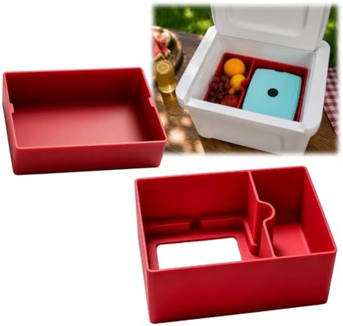 Cooler Organizer Insert Compatible with Igloo 5 Qt Cooler, Divider Tray