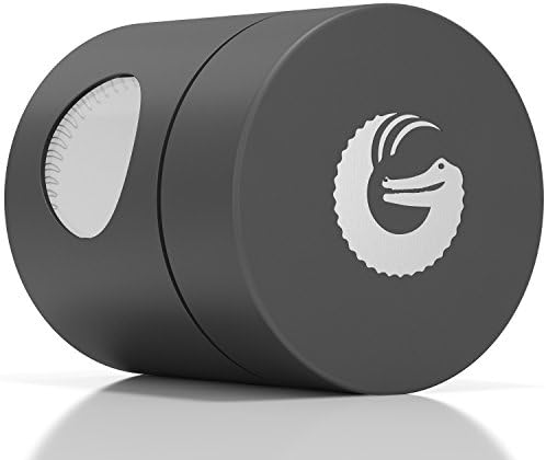 Coffee Gator Mini Coffee Canister- 4oz Borosilicate Glass