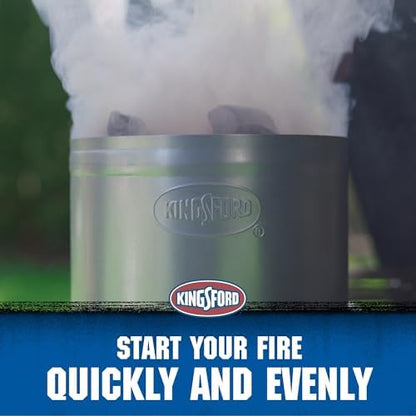 Kingsford Heavy Duty Charcoal Chimney Starter, Large Capacity, 6-Pack
