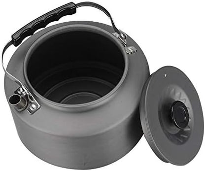 Bulin Camping Kettle, 2.2L Large Portable Stovetop Camp Tea Coffee Pot