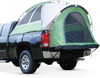 Napier Backroadz Truck Tent 13 Series | Pickup Truck Bed Camping Tent | Rainfly for Water Protection | Sturdy and Spacious 2-Person Truck Bed Tent | Easy 10-Minute Setup | Green/Gray