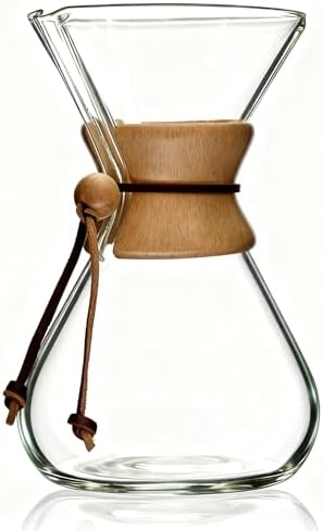 AGOGO Pour Over Coffee Maker Set, 40oz Classic Style, 304 Stainless Filter