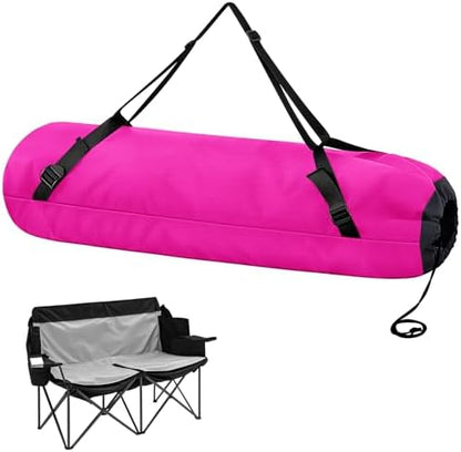 48" Large Camping Chair Bag Replacement, Folding Chairs Bag, Rose Red