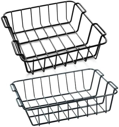 Steel Mesh Storage Basket 35/45/50 QT Cooler, Rustproof Food Organizer Bin Camping Fishing RV, Keeps Items and Separated
