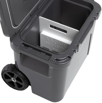 Above Sea Level Ice Pack Divider Compatible with YETI Coolers - Choose Your Size (Tundra Haul, 35/45, 65, Roadie 32, 48/60) - Freeable Cooler Insert for Tundra and Roadie Ice Chests
