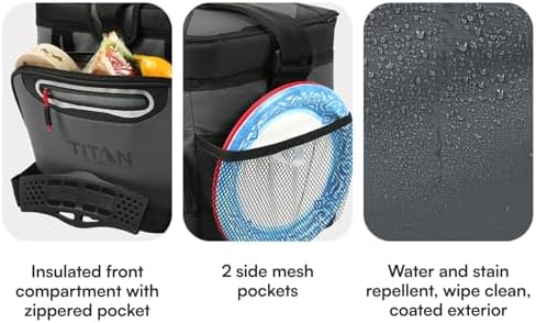 Titan Zipperless HardBody Cooler, Keeps Ice 2 Days