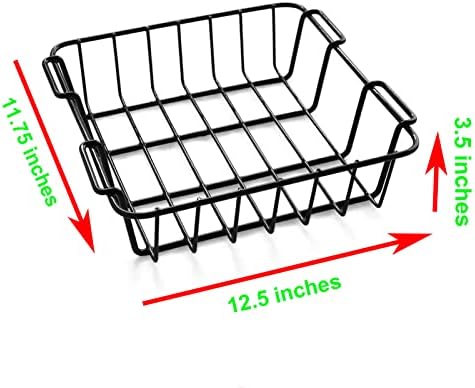 12.5" long Cooler Basket for Yeti Tundra 50&65, lgloo 52QT, Ozark Trail 52QT, Pelican Elite (45 & 70)etc,Stainless Steel Storage Dry-Goods Basket Suitable for coolers with all internal diameters 12.5"