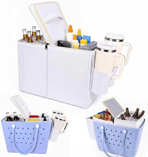 Cooler Organizer Insert for Bogg Bag XL - Leak-Proof Portable Ice Chest