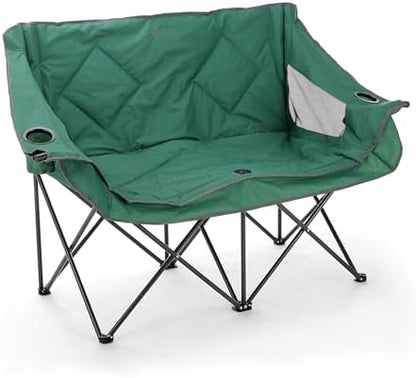 ARROWHEAD OUTDOOR Portable Folding Double Duo Camping Chair Loveseat