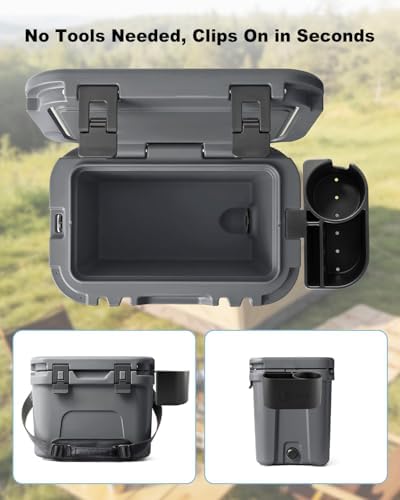 Cup Holder & Gear Tray Fits for YETI Roadie 15 & 24 Cooler
