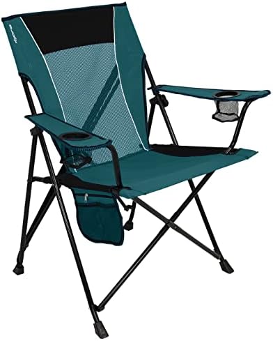 Kijaro Dual Lock Chair - Cayman Blue Iguana - Folding Chair, Sports