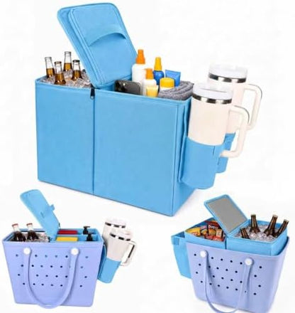 Cooler Organizer Insert for Bogg Bag XL - Leak-Proof Portable Ice Chest