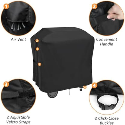 33" Grill Cover for Charbroil Bistro Pro Electric Grill & Griddle