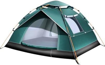 2-3 Person Camping Tent Automatic Instant Pop-Up Tents for Camping Easy and Quick Setup Camping Tent Waterproof Tent Family Tent for Camping/Backpacking/Hiking/Beach/Backyard/Outdoor Events