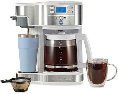 Hamilton Beach 2-Way Programmable Coffee Maker & Single Serve Coffee Maker