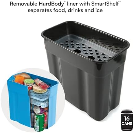 Titan Zipperless HardBody Cooler, Keeps Ice 2 Days