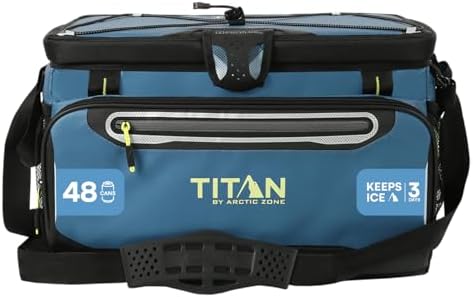 Titan Zipperless HardBody Cooler, Keeps Ice 2 Days