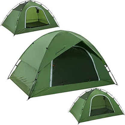Clostnature Waterproof Camping Tent for 2 Person, 4 Person, Easy Setup Tent