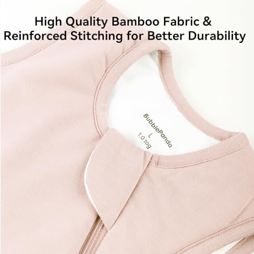 BubblePanda Rayon Made from Bamboo Sleep Sack 0-6 Months 1.0 Tog Newborn