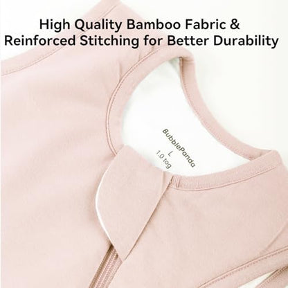 BubblePanda Rayon Made from Bamboo Sleep Sack 0-6 Months 1.0 Tog Newborn