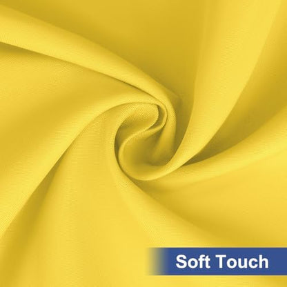 homing Rectangle Table Cloth Cover 4 Foot Yellow Elastic Fitted Tablecloth