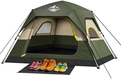 Camping Tent 2/3/4 Person Instant Pop Up Tents for Camping