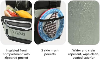 Titan Zipperless HardBody Cooler, Keeps Ice 2 Days
