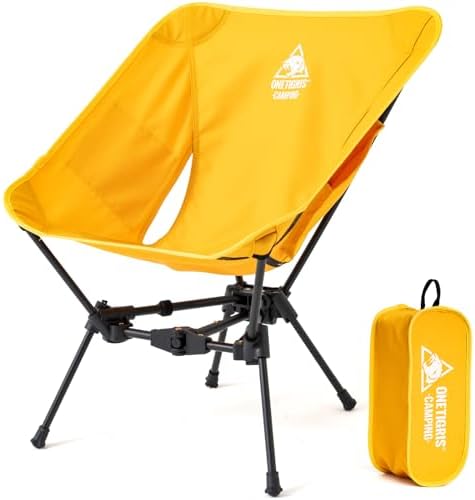 ONETIGRIS Tigerblade Camping Chair, Lightweight Folding Backpacking Hiking Chair, Compact Portable 330 lbs Capacity
