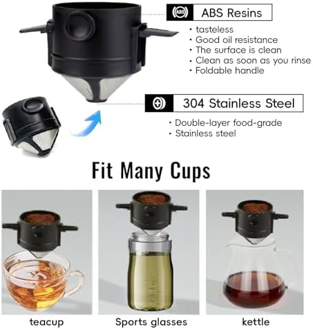 KOKKOYA Stainless Steel Camping Cups Mug Small Backpacking Bush Pot Set