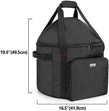 samdew 14-Inch Grill Carry Bag Compatible with Weber Smokey Joe, Bag Only