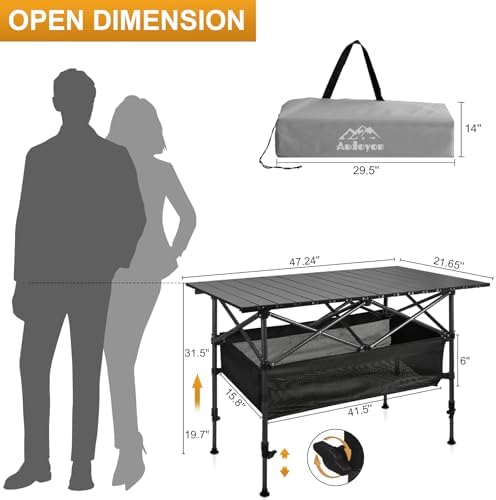 Folding Camping Table 47.24 Inch