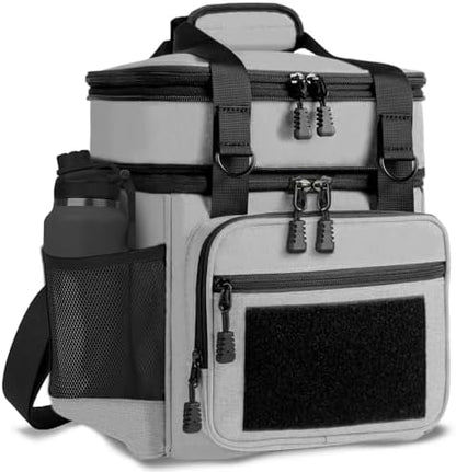 GLENKEY Tactical Lunch Box Men 16L Expandable Insulated Leakproof Cooler