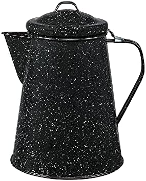 Granite Ware Coffee Boiler, 3 Qt - Speckled Black