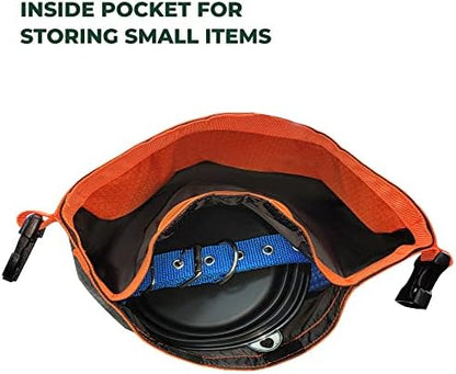 FXW Dog Food Travel Bag, Large Capacity for Travel Kibble Storage, 42 Cups