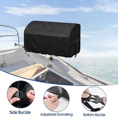 Boat Grill Cover for Magma Cabo Gas Grill ChefsMate Grill