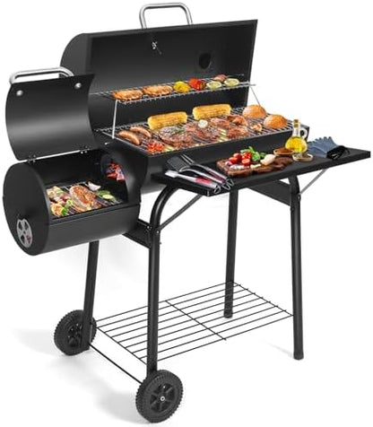 Charcoal Grill Offset Smoker: Charcoal Barbecue Grills