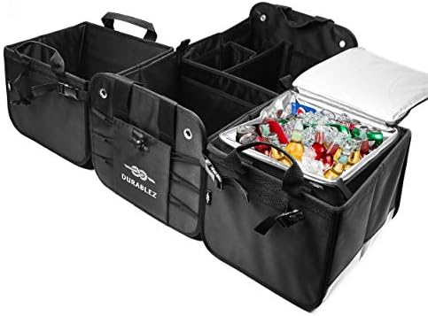 Insulated Car Trunk Cooler, Black