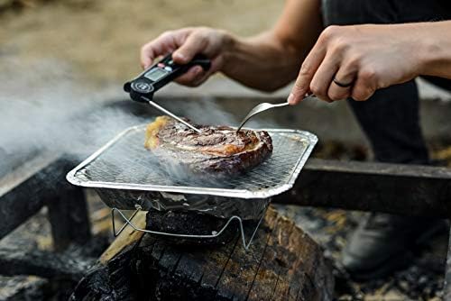Disposable Charcoal Grill Ideal for Camping and Tailgate Parties -Pack of 2 Portable, Easy To Light, and Convenient charcoal grill Lasts 1.5 hours Grill Anytime, Anywhere