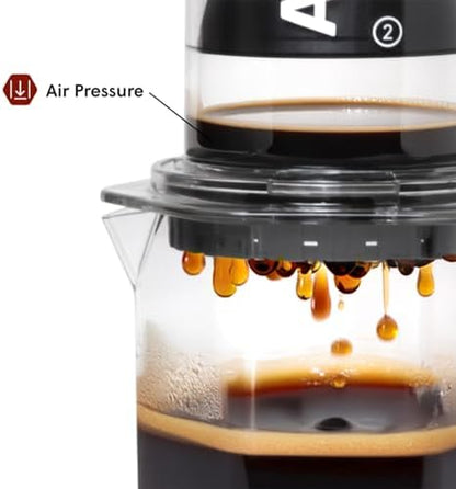AeroPress Clear XL Coffee Press, French Press, Pour-Over & Espresso Style