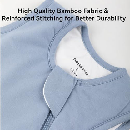 BubblePanda Rayon Made from Bamboo Sleep Sack 0-6 Months 1.0 Tog Newborn