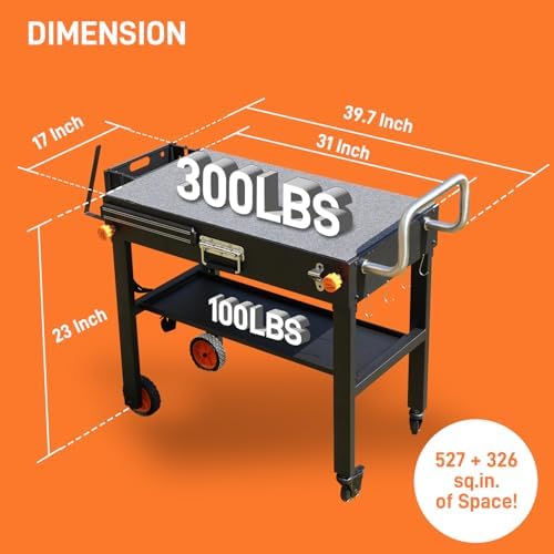 Grill Table for Blackstone 17/22 inch Griddle