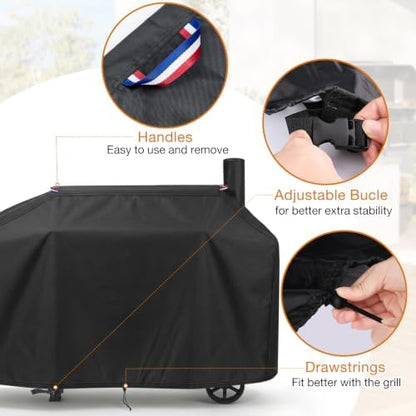 Grill Cover for Oklahoma Joe’s Laredo Series 1100 Charcoal Grill