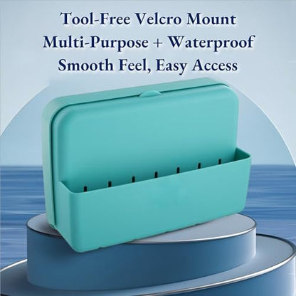 Cooler Accessories for Coleman YETI Coolers, Magnetic Storage Box,8.4 x 2.9 x 5.7 inch Organizer for Sunglasses, Scissors,Small Gadgets, Green