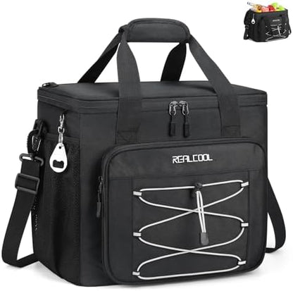 RealCool 35/45 Can Collapsible Soft Cooler Bag, Leakproof Ice Chest