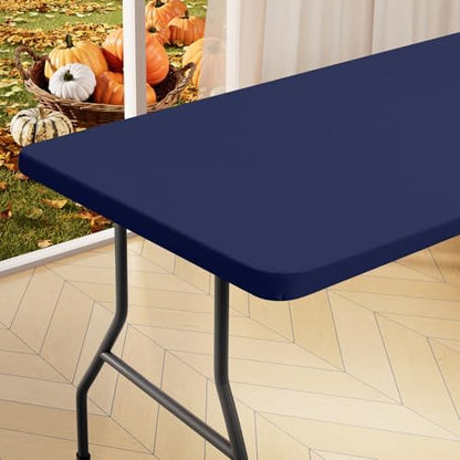 homing Rectangle Table Cloth Cover 6 Foot Elastic Fitted Tablecloth