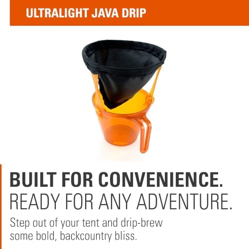 GSI Outdoors Ultralight JavaDrip Pour-Over Coffee Cone, Black