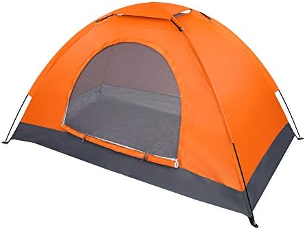 Camping Tent, Waterproof & Windproof Camping Dome Tent Automatic Pop Up Quick Shelter with Portable Carry Bag for Outdoor Hiking