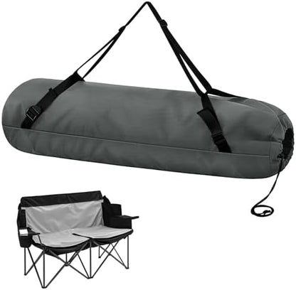 48" Large Camping Chair Bag Replacement, Folding Chairs Bag, Grey