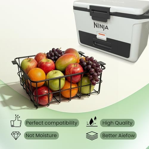 Cooler Basket for Ninja FrostVault 50qt Hard Cooler & 45qt/65qt Wheeled Cooler-Organizer Rack for Efficient Storage, Stays Food Chilled and Dry，Basket for Camping Trips or Outdoor Parties