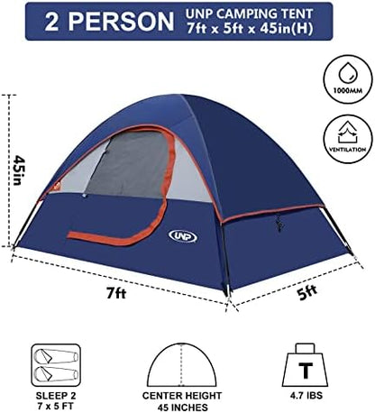 Camping Tent 2-4 Person Dome Tents